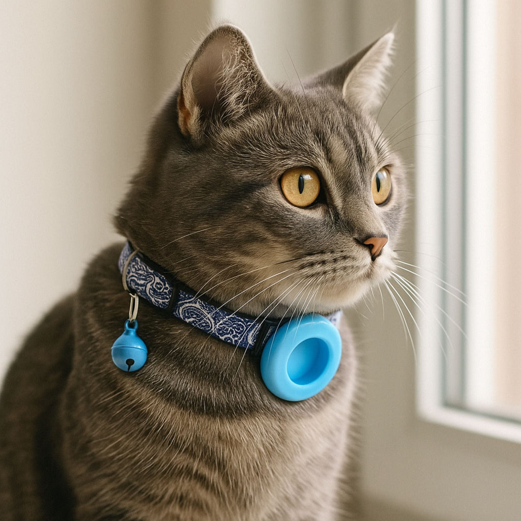 cat collars with airtag holder