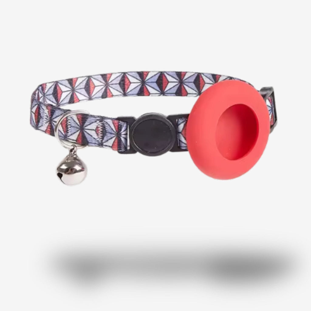 cat harness with airtag holder