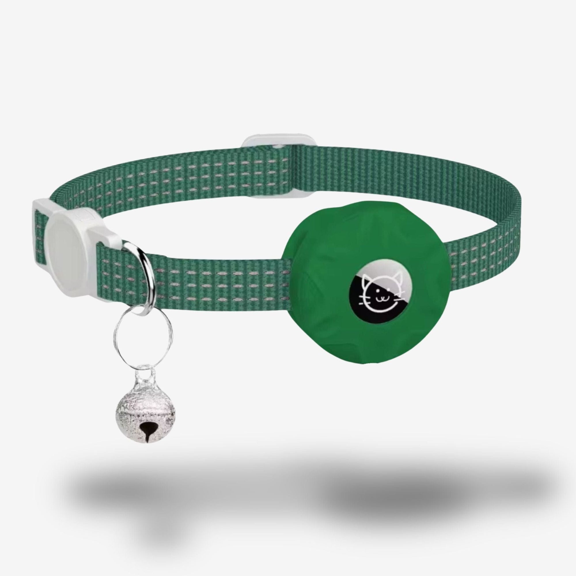 cat collar with airtag holder
